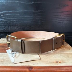 Michael Kors Collection Leather Belt